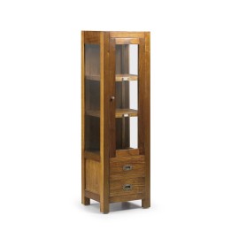 Vitrine en Bois Massif pour Salle à Manger