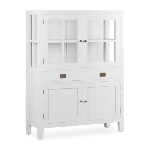 VITRINE EVEREST 2 TIROIRS 4 PORTES 2 ÉTAGÈRES