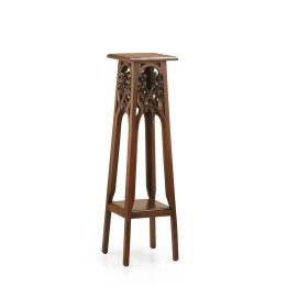 Piédestal Vintage Bois d'Acadjou Entrée