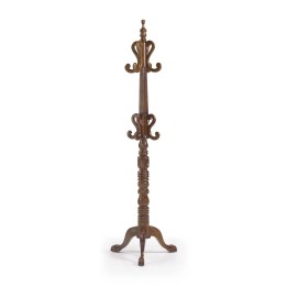 Porte-manteaux Vintage en Bois d'Acajou pour Entrée