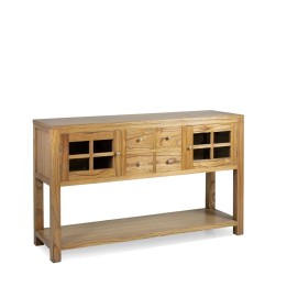 Meuble auxiliaire bois pour entrée