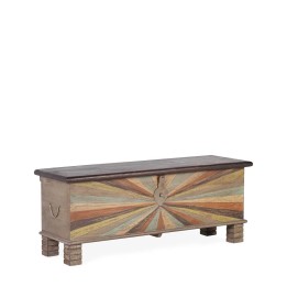 Coffre en Bois de Manguier | Entrée Moderne