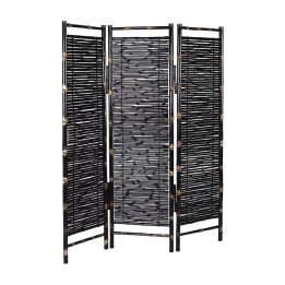 Paravent en Bois Bambo noir pour Entrée