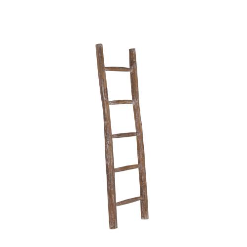 PORTE-SERVIETTES ECHELLE BOIS BLANCHIE