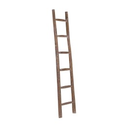 Porte-Serviettes Échelle Bois Blanchie pour Entrée