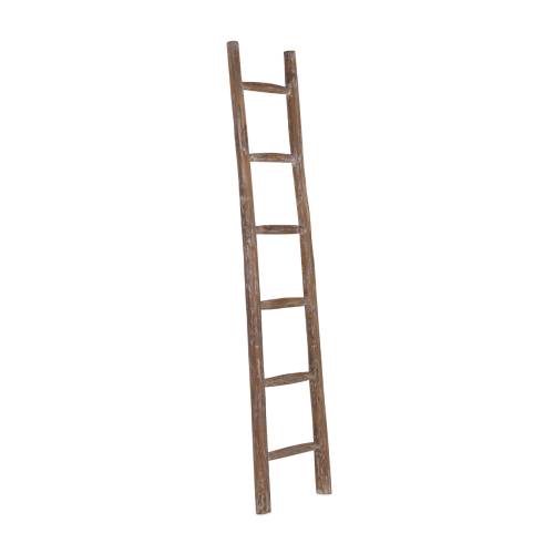 PORTE-SERVIETTES ECHELLE BOIS BLANCHIE
