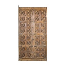 Porte Bahamas en Bois Croix Grande pour Séparation Intérieure