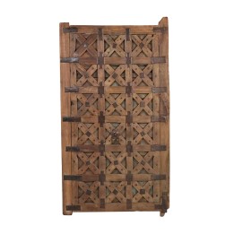 Porte Bahamas Croix Petite Assortie en Bois pour Séparation