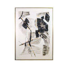 Tableau à l'huile en bois pour Salle à Manger
