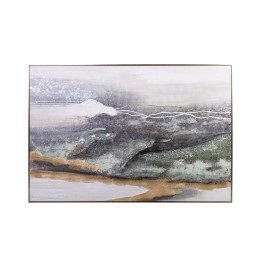 TABLEAU À L'HUILE BERNA BAIE - Bois - Signature contemporaine