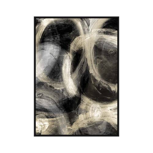 TABLEAU ARLES GÉOMÉTRIQUE NOIR