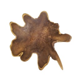 Roue Tronc Arbre Grand en Bois pour Salle à Manger