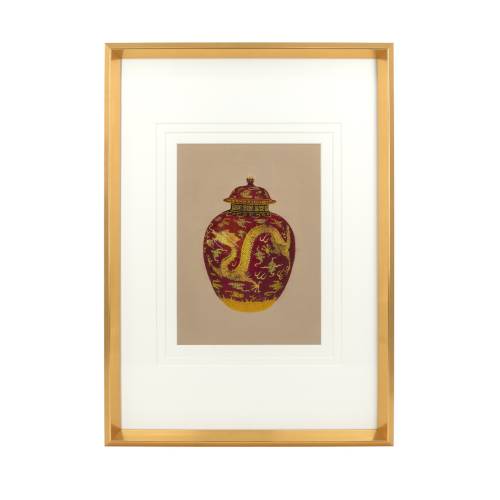 TABLEAU DIANA VASE ROUGE