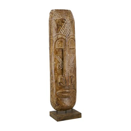 FIGURE SCULPTÉ EN BOIS