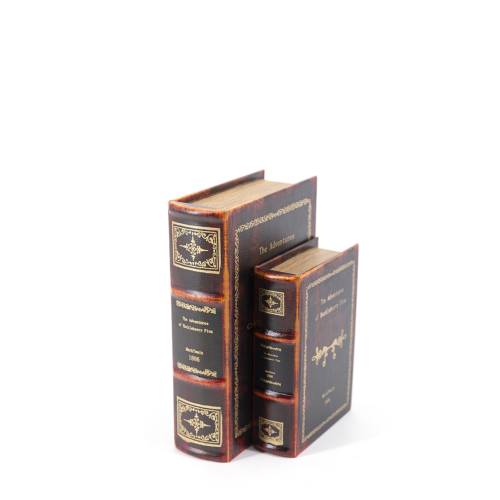 LIVRE SIMILICUIR HUCKLEBERRY FINN S/2