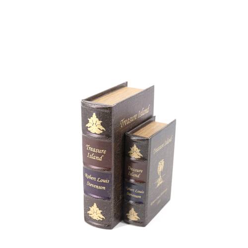 LIVRE SIMILICUIR TREASURE ISLAND S/2