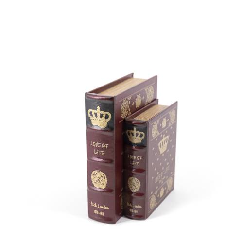 LIVRE SIMILICUIR LOVE OF LIFE S/2