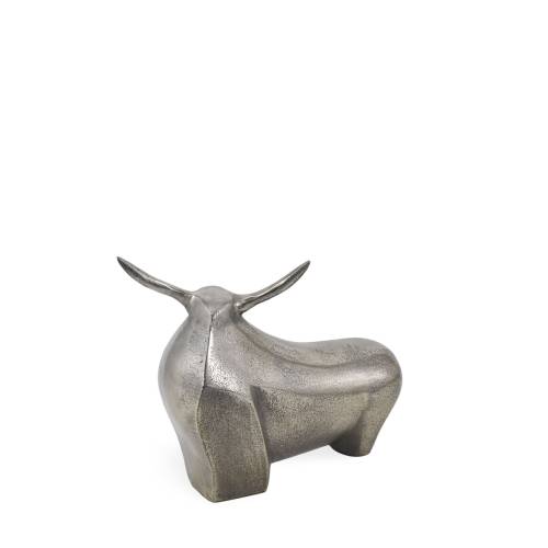 FIGURE TAUREAU VERSAILLES ARGENT