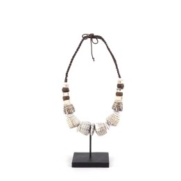 Collier Marine à Grandes Coquilles en Bois pour Décoration Intérieure