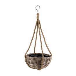 Cache-pot Suspendu en Rotin pour Cuisine