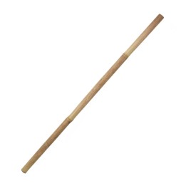 Canne de bambou naturel en bois unique et iconique.