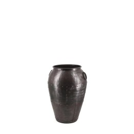 Vase Colorado Petit avec Anse en Bois Contemporain