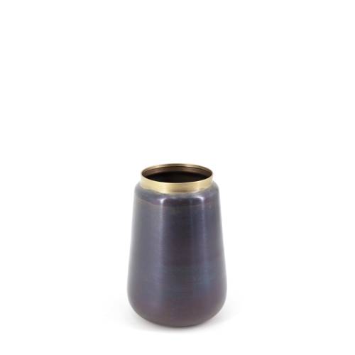 VASE ANTIQUE BAS COBALT