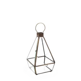 Bougeoir Bisel Pyramide Petit en Bois