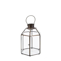 BOUGEOIR BISEL HEXAGONALE GRAND en Bois avec Style Contemporain