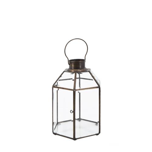 BOUGEOIR BISEL HEXAGONALE GRAND