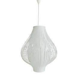 Lampe de Plafond en Bois Ovale pour Salle à Manger