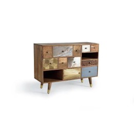 Comode en Bois Massif Modern Ce meuble en bois massif est un must-h...