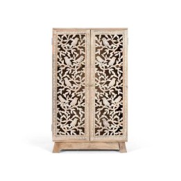 Meuble d'appoint en bois massif contemporain minimaliste