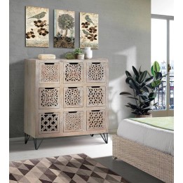 Commode Bois Massif Chambre