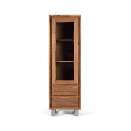 Vitrine en bois moderne contemporaine