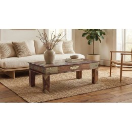 Table Basse Bois de Rose pour Salon Contemporain