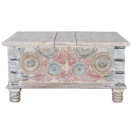 Table Basses en Bois Massif Salon Contemporain Cette table basse en...