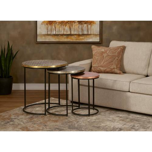 SET 3 TABLES D'APPOINT