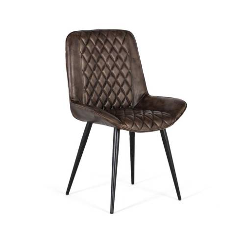 Chaise en cuir