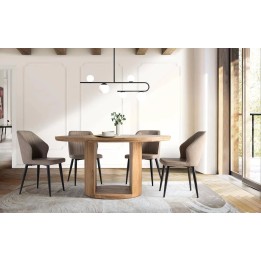 Table en bois massif contemporaine avec style unique et design mode...