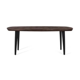 Table en Bois et Fer pour Salle à Manger