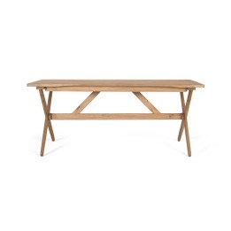 Table en Bois Massif pour Salle à Manger