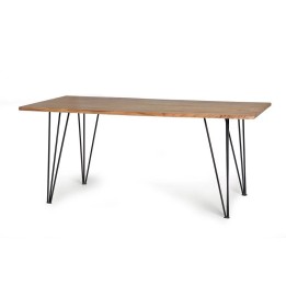 Table en Bois Massif pour Salle à Manger