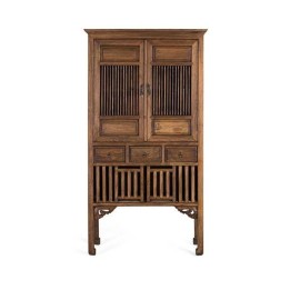Armoire en bois massif contemporain moderne.