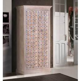 Armoire en Bois Massif pour Chambre Contemporaine