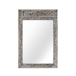 Miroir en Bois Massif pour Salle de Bains