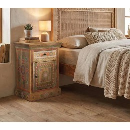 Chevet en Bois Massif Signature Contemporaine