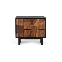 Table de Chevet en Bois Massif pour Chambre