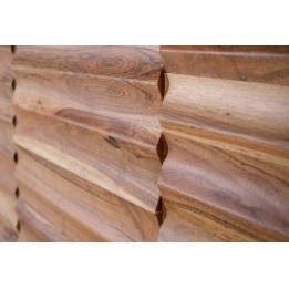 Tête de lit Bois Massif Chambre Contemporaine