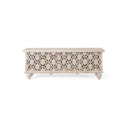 COFFRE bois massif contemporain